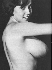 Fifities ladies showing their big natural boobies
